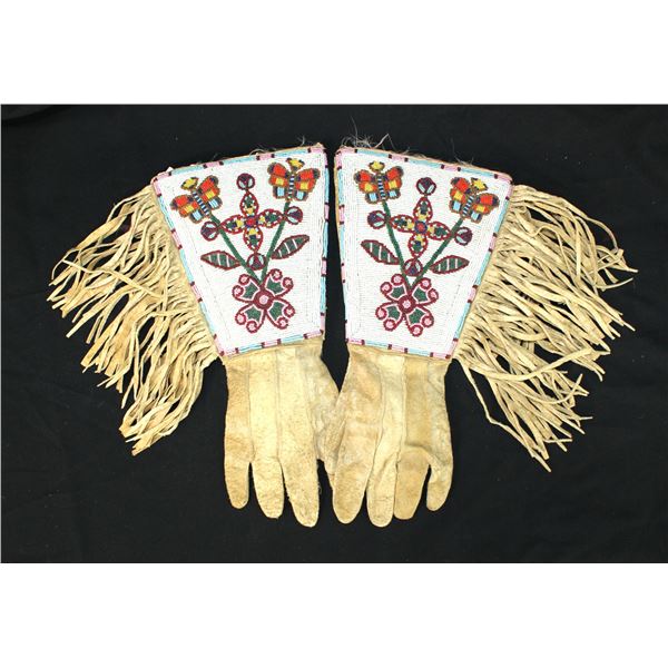 Native American Beaded Gauntlets
