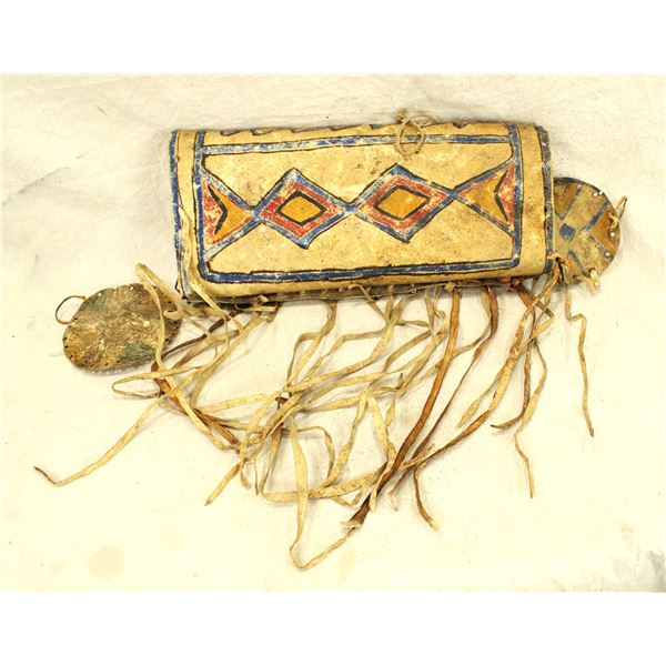 Plains Indian Parfleche Bonnet Case