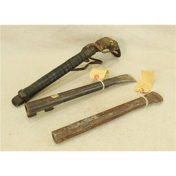 Grouping of Hide Scrapers