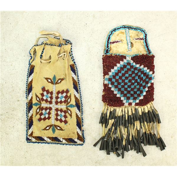 Two Beaded Bags
