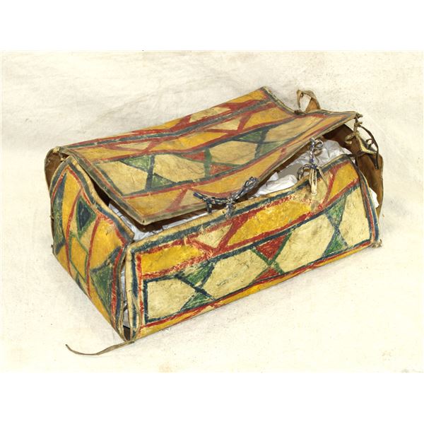 Plains Indian Parfleche Box