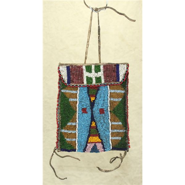 Beaded Strike-a-Light Bag