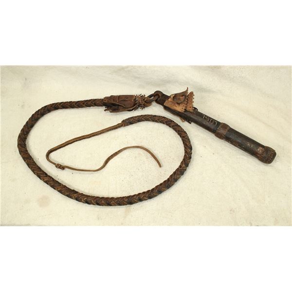 Black Snake Drover's Whip