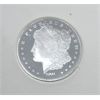 Image 1 : 1 Oz .999 Silver Morgan Head Round 