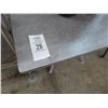 Image 2 : 9-Grey Mica Pedestal 4 Top Tables - 9 X $