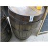 Image 2 : 4-Stained Whiskey Barrels - 4 X $