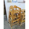 Image 1 : 3-Oak Highchair - 3 X $