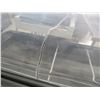 Image 3 : Cambro Grey Rolling Iced Salad Bar w/Sneeze Guard and Tray Slide