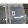 Image 2 : 2-Rubbermaid Rolling Ingredient Bin - 2 X $