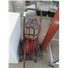 Image 1 : Ornate Cast Hose Reel Cart