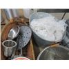 Image 2 : Collander, Strainer, Utensil Bins, Basket, Bucket w/Rags