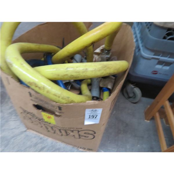 Gas Quick Disconnect Lines and Equip. Legs