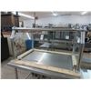 Image 1 : 2'  X  3'  Chrome Trim Sneeze Guard