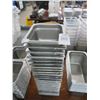 Image 1 : 23-Sixth By 4" Insert Pans - 23 X $