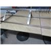 Image 2 : 26-Fiberglass Top w/Cast Base Dining Table - 26 X $