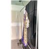 Image 2 : LADIES 1750'S BAROQUE/ROCOCO STYLE BOW FRONT BROCADE DRESS WITH BELL SLEEVES - DAILY RENTAL $135.00