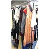 Image 2 : DOUBLE RACK OF  COSTUMES INCLUDING MILITARY DRESS UNIFORM, 1920'S FLAPPER COSTUME 1970'S JACKET