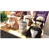 Image 2 : TABLE OF ASSORTED HEAD DRESSES INCLUDING EGYPTIAN, SHOW GIRL, ROMAN, THAI ETC