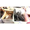 Image 3 : BINS OF WESTERN GEAR, HOLSTERS, BELTS, WHIPS, CHAPS, LEATHER RIDING GLOVES ETC