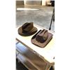 Image 2 : BOX OF MISC COWBOY HATS ETC