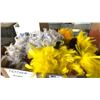 Image 2 : BURLESQUE ACCESSORIES INCLUDING BUSTIERS/CORSETS, GARTERS, RUFFLED PANTIES AND FEATHER BOAS