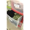 Image 3 : BINS OF COSTUME ACCESSORIES  INCLUDING EVENING GLOVES, SPATS AND MORE