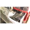 Image 2 : BINS OF ACCESSORIES INCLUDING BOW TIES, STEAMPUNK GOOGLES AND ACCESSORIES, GLOVES, LAUREL