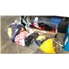 Image 1 : BIN OF FAIRY WINGS AND CHEERLEADER POM POMS
