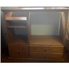 Image 1 : Vintage Entertainment Unit 54Wx21Dx48.5H