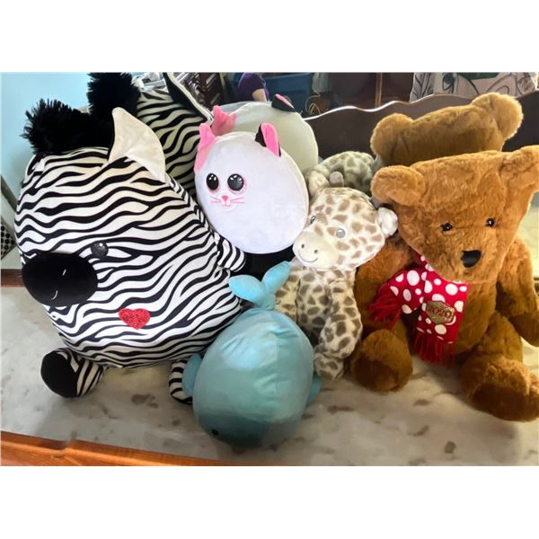 Collection of Stuffed Animals