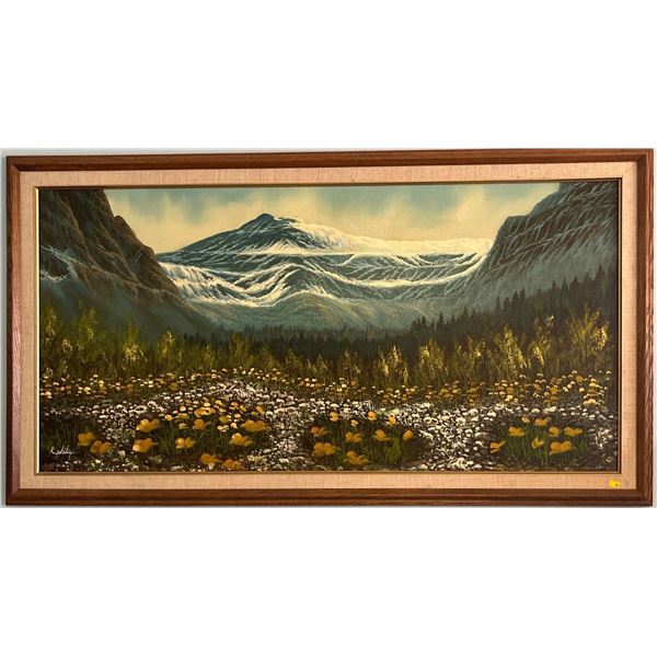 K. Philip Original Mountain Scene