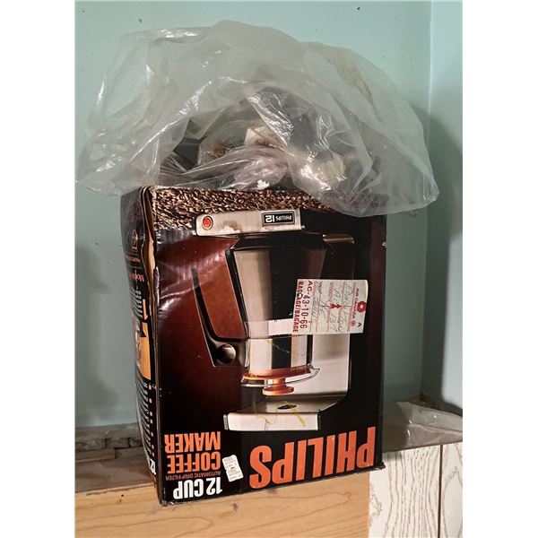 Mystery Box of Vintage Train Set Pieces (tracks, engines and cars)