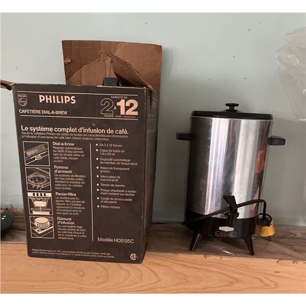 Pair of Large Quantiy Coffee Makers