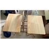 Image 3 : Vintage Wood TV Trays with Stand