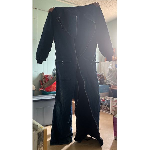 Nikaldi Lined Denim Outer Shell, has Zip Closures and Hood