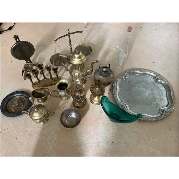 Brass, Glass, and other Collectables