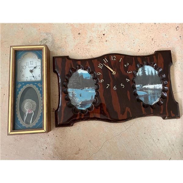 Pair of Customizable Clocks