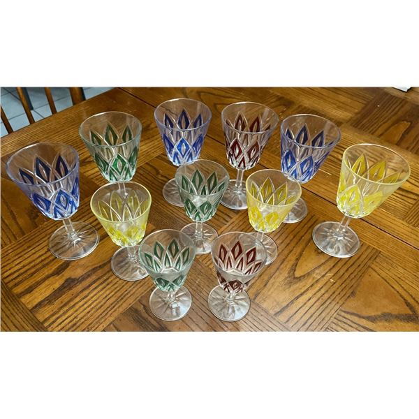 VMC Reis French Harlequin Crystal Stemware