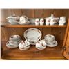 Image 2 : Myott "Rose Garden" China Set, 8 Full Place Setting plus Serving Dishes and Salt & Pepper Shakers