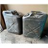 Image 3 : Pair of Metal 5 US Gallon Gas Cans