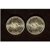 Image 2 : 2-1/10 .999 FINE SILVER UNC ROUNDS: WALKING LIB.