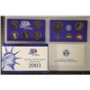 Image 2 : 2003 US PROOF SET (WITH BOX) & WITH CERTIFICATE