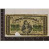 Image 1 : 25 CENT DOMINION OF CANADA BILL WITH A PIECE