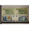 Image 2 : 4 ZIMBABWE COLORIZED BILLS: 2-1983 $5 AND 2-1997-