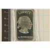 Image 2 : 1 TROY OZ .999 FINE SILVER PF INGOT "INDIAN /