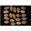 Image 1 : 20 ELONGATED CENTS: SNAKE FARM, MOODY GARDENS,