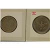 Image 2 : 1899 & 1914 SILVER BARBER QUARTERS