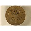 Image 2 : MEDALLIC ART COMPANY 1 1/4' BRONZE HIGH RELIEF