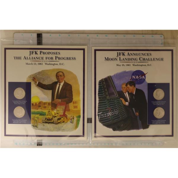 1976-P & D AND 1979-P & D KENNEDY HALF DOLLARS