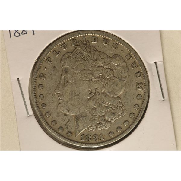 1884 MORGAN SILVER DOLLAR